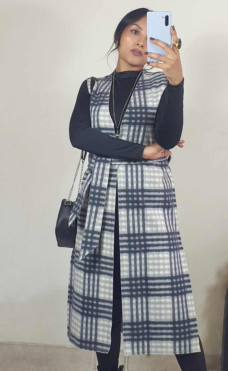 Maxichaleco- Doblefaz