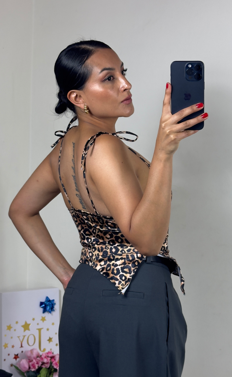 Blusa Saten licrado