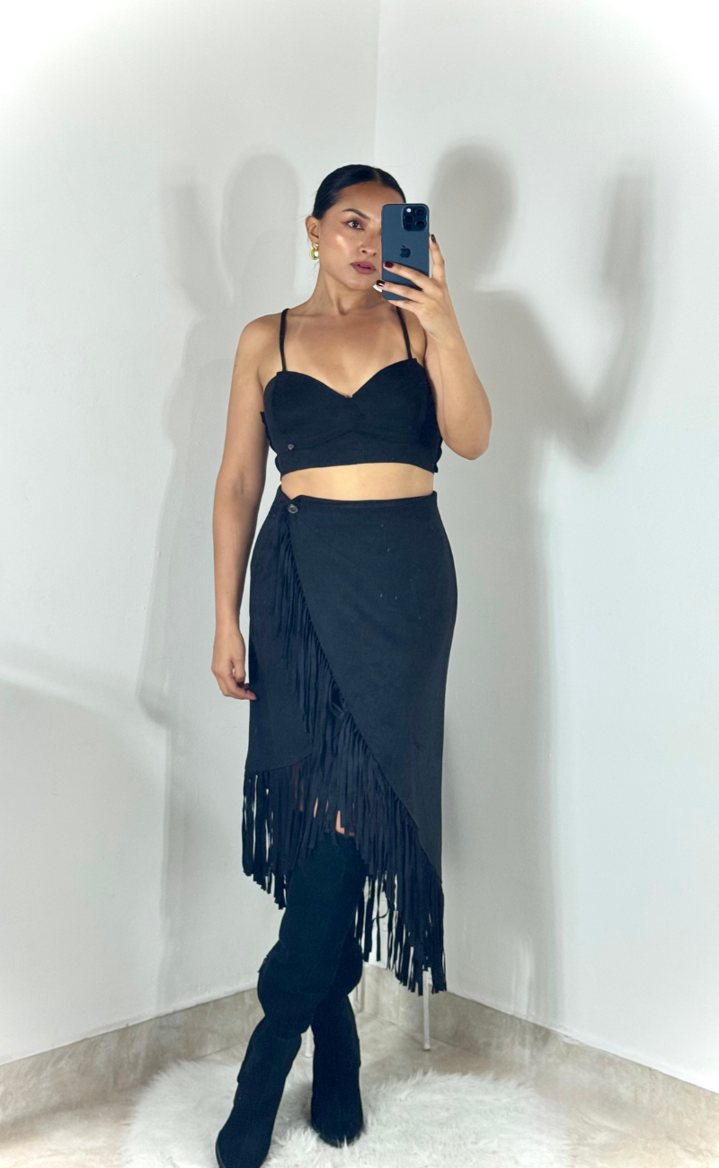Set Top y Falda - Talla L