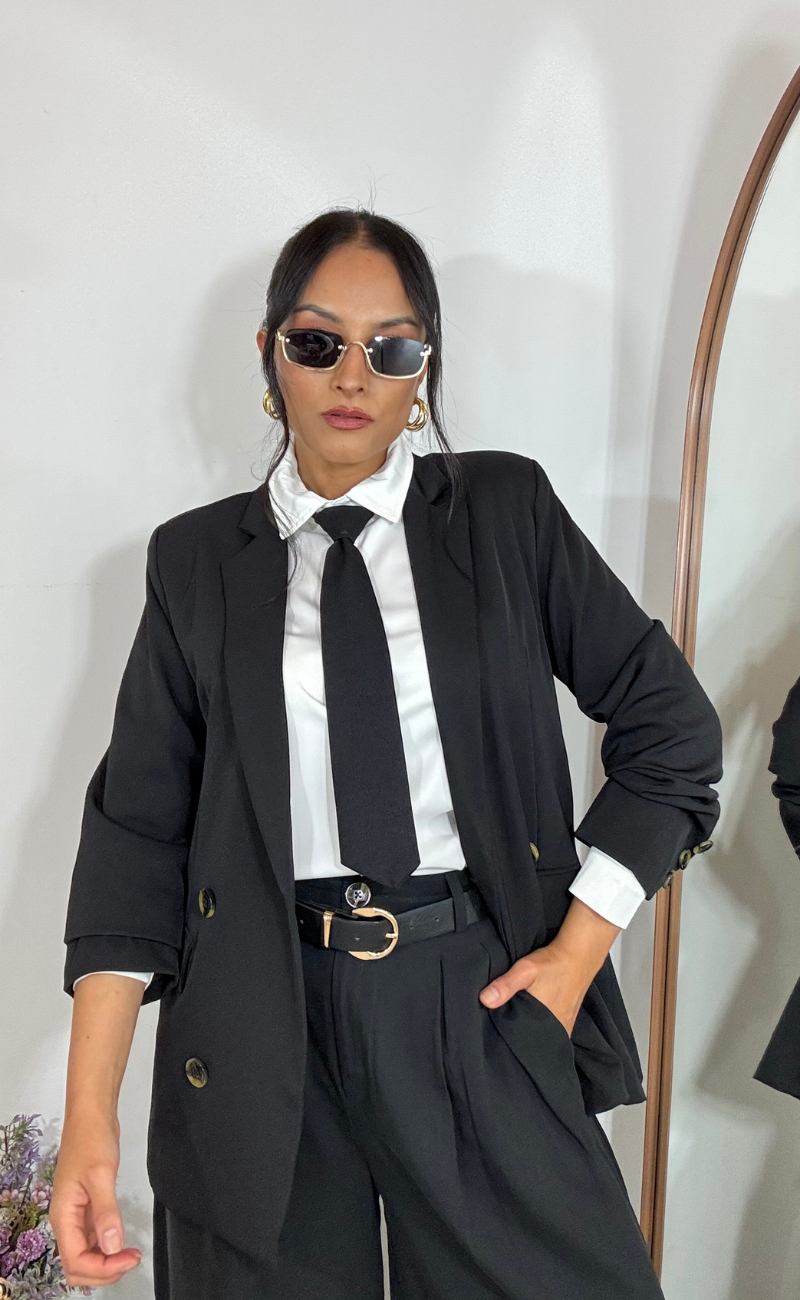 Corbata Ajustable con Resorte – Talla Única