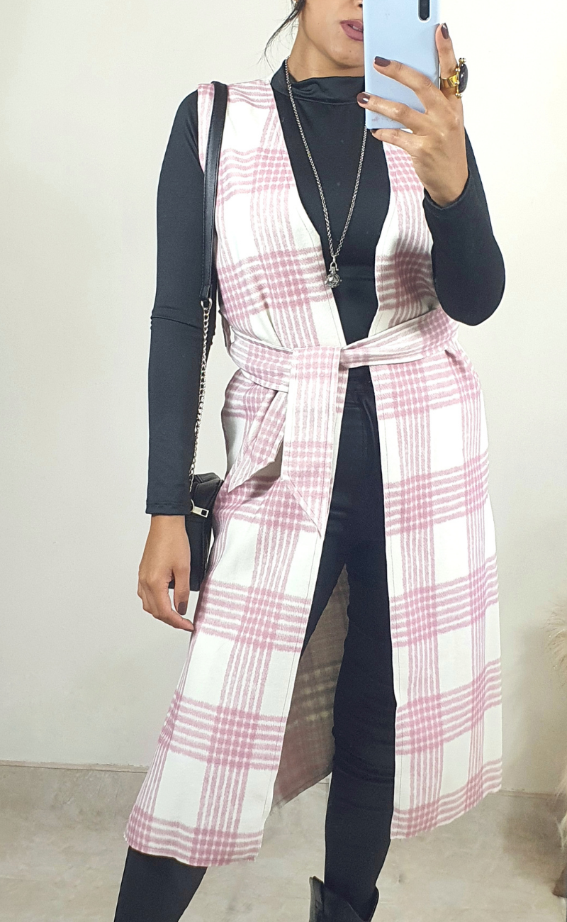 Maxichaleco- Doblefaz