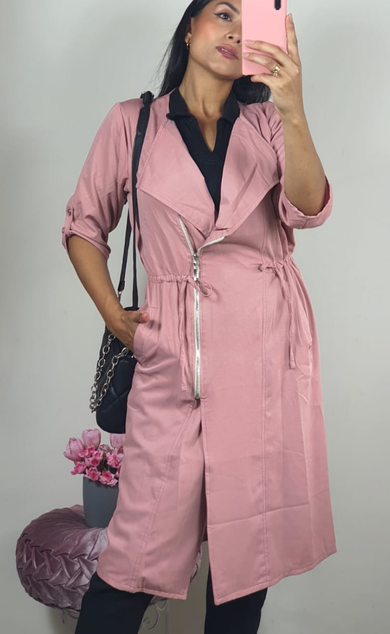 Gabán ligero - Rosa