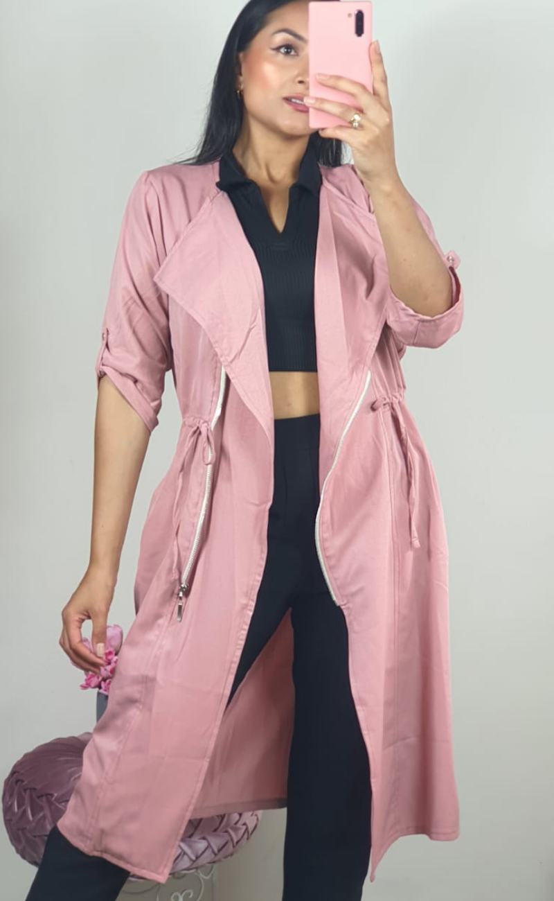 Gabán ligero - Rosa