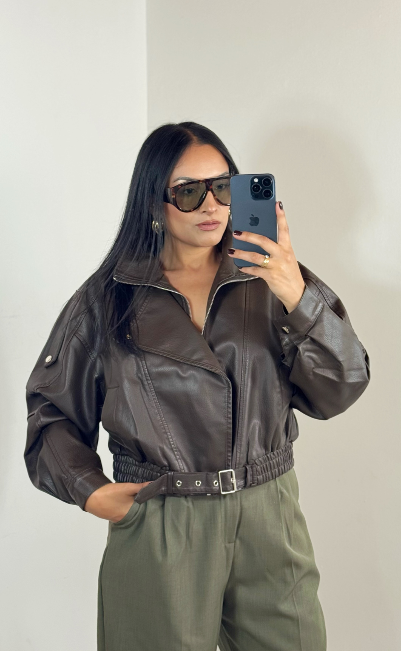 Chaqueta Bomber Oversize